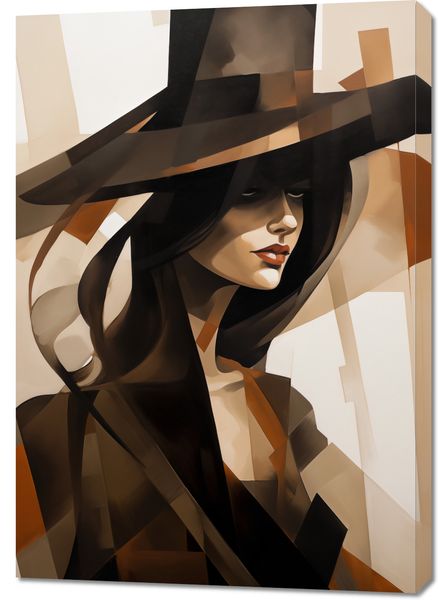Obraz 70x100cm Skrywająca się Tajemniczość zdjęcie 1