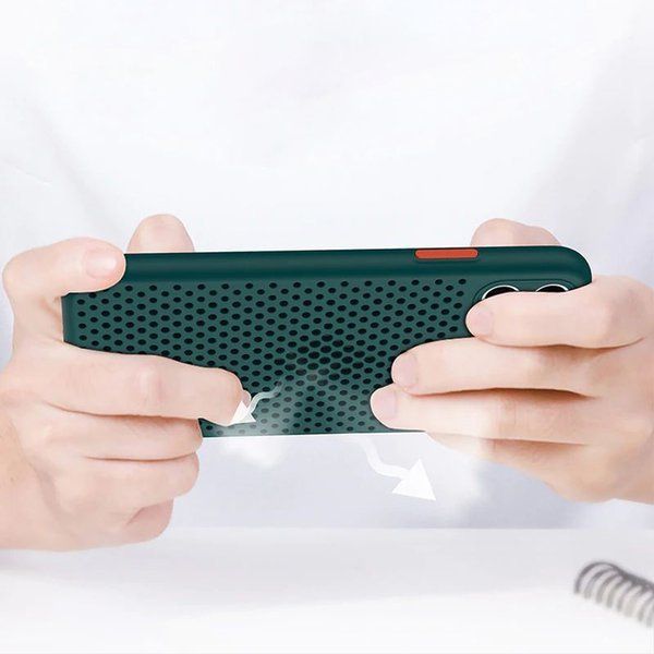 Etui Breath Case do Huawei P40 Lite turkusowy zdjęcie 2