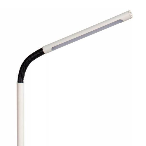 Biała lampa podłogowa Gilly do sypialni LED 3W ściemnialna na Arena.pl