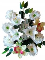 Stroik na cmentarz wazon flakon kwiaty BU2 STANPOL