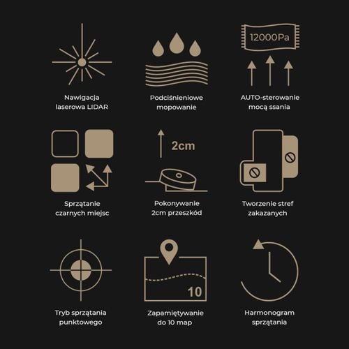 ROBOT ODKURZAJĄCO MOPUJĄCY COBBO LF80 na Arena.pl