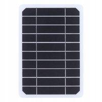 TURYSTYCZNY PANEL SOLARNY 5V 5W ŁADOWARKA SŁONE 208X140MM USB 45CM
