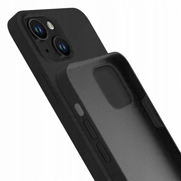 Silikonowe etui na Apple iPhone 15 Plus - 3mk Silicone Case zdjęcie 4