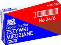 zszywki miedziane 24/6 grand (10) 0623