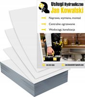 Ulotki A5 5000szt reklamowe firmowe dużo wzorów USŁUGI HYDRAULICZNE
