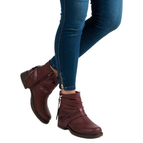 Bordowe workery r.36 na Arena.pl