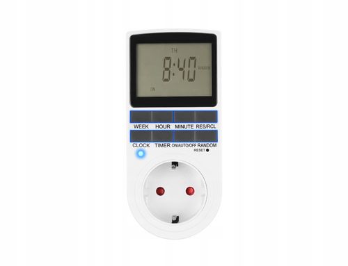 Profesjonalny HQ Włącznik Programator Czasowy Wyłącznik Timer Lcd na Arena.pl