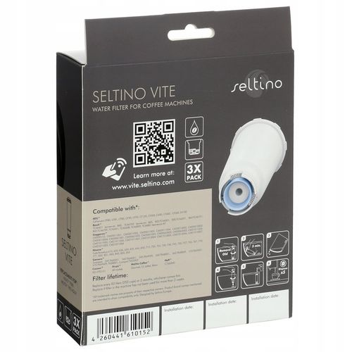3x Filtr do ekspresu Krups zamiennik Seltino Vite na Arena.pl