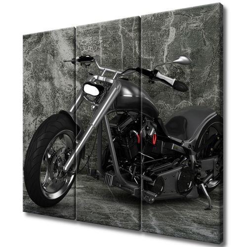 Obraz Tryptyk 90X80 Motocykl Motor na Arena.pl