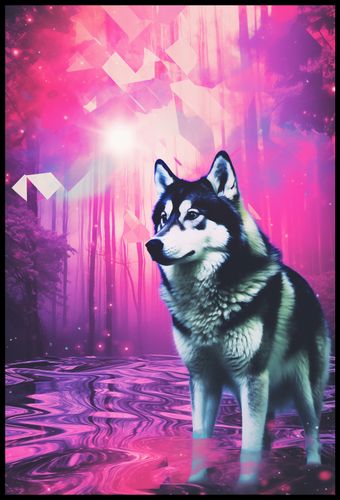 Plakat 61x90,5cm Wilczy Duch na Arena.pl