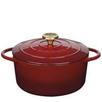 Garnek do zapiekania KUCHENPROFI 4,2 L śred. 24 x 11,5 cm emaliowane żeliwo