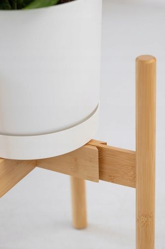 Kwietnik stojący REGULOWANY 25-36 drewniany stojak na kwiaty rośliny NEST na Arena.pl