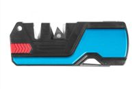 Ostrzałka do noży THE EDGE bushSHARP niebieska + krzesiwo