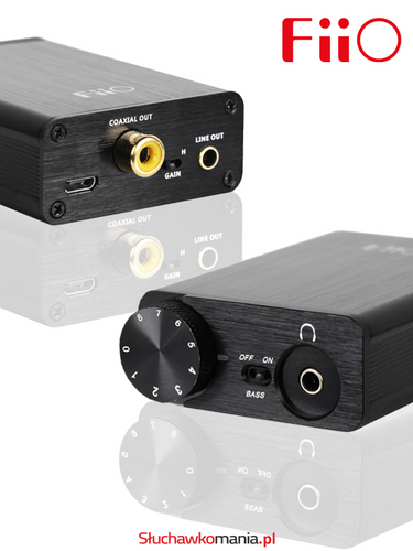 DAC USB FiiO E10K Olympus2 Kolor - Czarny na Arena.pl