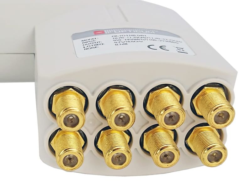 Konwerter Octo LNB Opticum LOP 04H 4K UHD zdjęcie 2