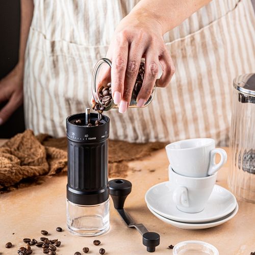 ręczny młynek do kawy z regulacją kinghoff kh-2002 na Arena.pl