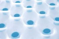 DUŻY WYGODNY DWUOSOBOWY MATERAC DMUCHANY NA BASEN 193x142 cm BESTWAY 43055