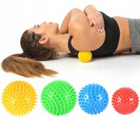 Zestaw 4 szt Piłeczek z Kolcami do Masażu Piłki Sensoryczne Spike Ball