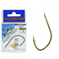 Haczyk Haczyki KAMIKAZE AJI Nr 8 (10szt) złote