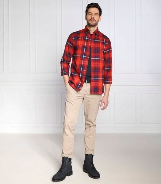 Tommy Hilfiger MĘSKA Koszula Oxford Blackwatch MW0MW29185 Regular Fit L zdjęcie 5