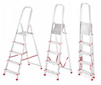 DRABINA domowa 6 stopniowa aluminiowa HIGHER