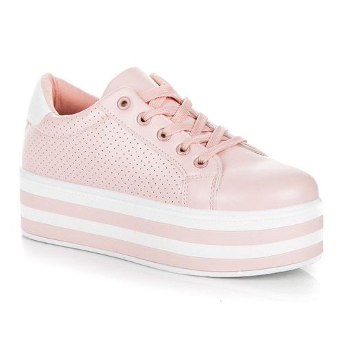 Wiązane trampki na platformie r.38 na Arena.pl