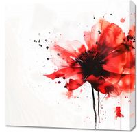 Obraz 70x70cm Płynna Akwarela