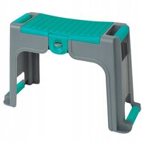 Taboret klęcznik ogrodowy ze schowkiem krzesełko 80 kg Greenmil GR6994