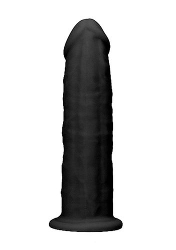 Silicone Dildo Without Balls - 15,3 Cm - Black na Arena.pl