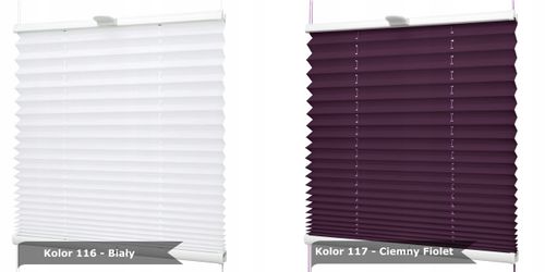 Plisa, Roleta Plisowana 50x80 18 Kolorów na Arena.pl