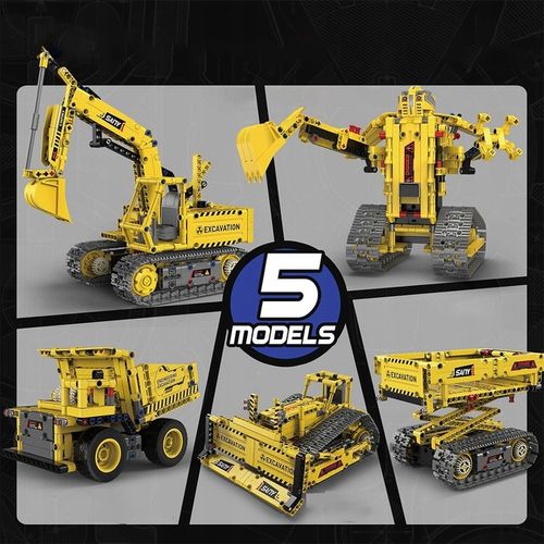 PROGRAMOWALNY ROBOT DUŻY ZESTAW KONSTRUKCYJNY APP I PILOT KONTROLA 555EL na Arena.pl