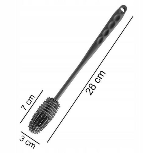 BUTELKA FILTRUJĄCA DAFI SOLID 0,7l CZARNA BARWIONA FITMANIA + SZCZOTKA na Arena.pl