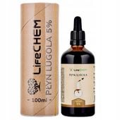 Płyn LUGOLA 5% | Czysty JOD | Jodek Potasu | 100ml | LifeCHEM