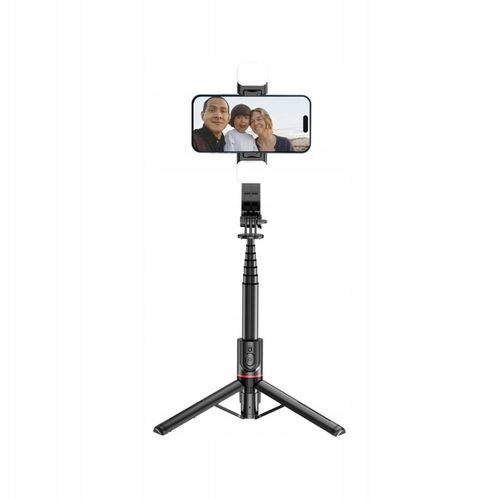 KIJEK SELFIE STATYW TRIPOD BLUETOOTH LAMPA LED DO IPHONE 12 13 14 15 16 na Arena.pl