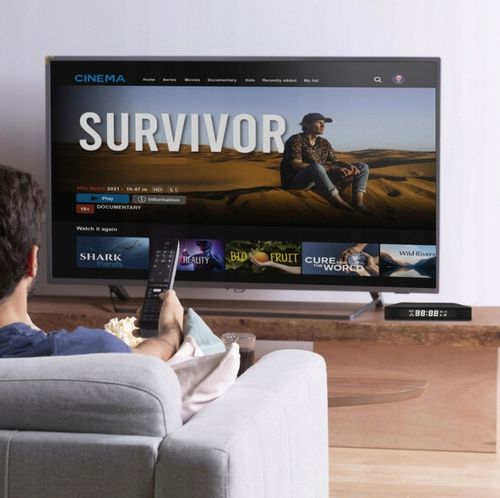 SMART BOX TV 4K 8K ANDROID TV 13 WIFI 6 BLUETOOTH 5 PRZYSTAWKA na Arena.pl