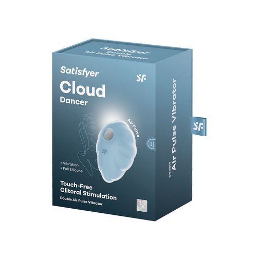 Ssący masażer do Łechtaczki Satisfyer Cloud Dancer Niebieski na Arena.pl