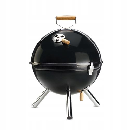 GRILL PIKNIKOWY KULISTY PRZENOŚNY WEGLOWY składany niebieski na Arena.pl