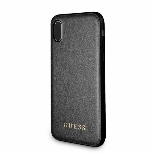Guess Iridescent - Etui iPhone XR (czarny) na Arena.pl