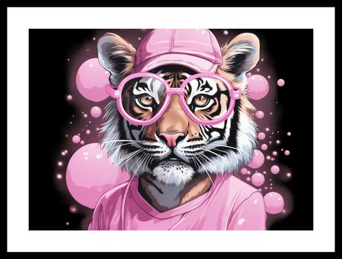 Plakat 42x29,7cm Ludzki Tygrys na Arena.pl