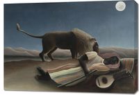 Obraz 100x70cm  The Sleeping Gypsy, Rousseau Vintage do Salonu