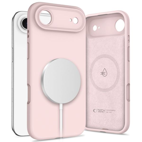 Etui Tech-Protect Silicone MagSafe do Apple iPhone 17 Air Pink Pearl zdjęcie 1