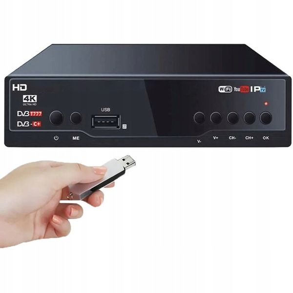 DEKODER TUNER TV NAZIEMNEJ HDMI USB HD DVB-T2 zdjęcie 5