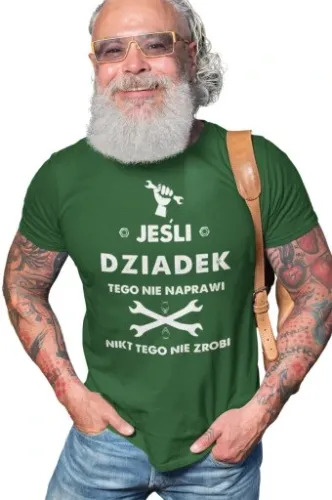 KOSZULKA DLA DZIADKA NA DZIEŃ BABCI I DZIADKA ORYGINALNY PREZENT na Arena.pl