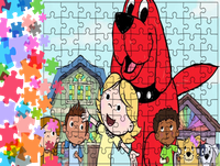Puzzle tradycyjne - Clifford - Wielki Czerwony Pies