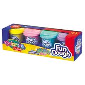 MASA PLASTYCZNA GLITTER PASTEL 4 KOL COLORINO