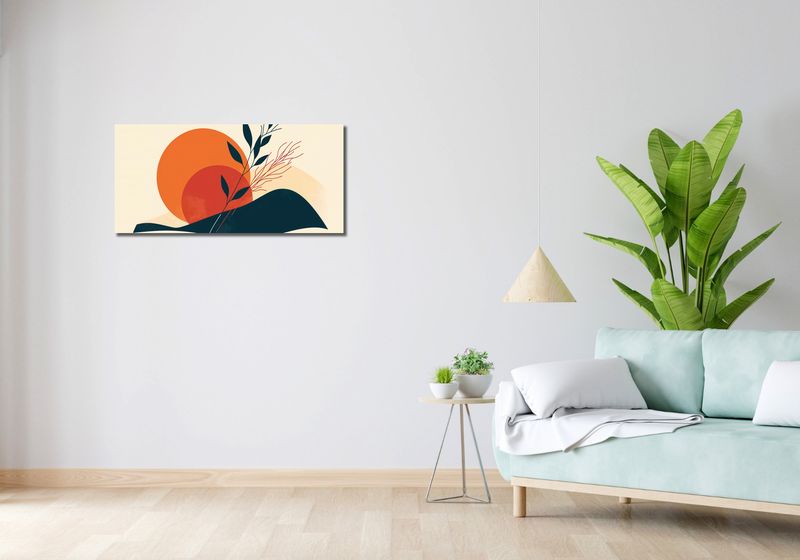 Obraz 90x40cm Zmierzch w Ciszy zdjęcie 2