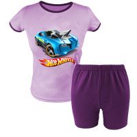 Krótka Piżama dziecięca Hot Wheels