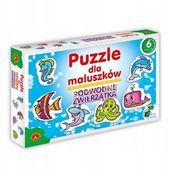 Puzzle dla maluszkow podwodne zwierzeta 05363