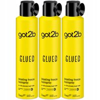 Schwarzkopf Got2b Glued Lakier do Włosów Super Mocne Utrwalenie 3x300ml