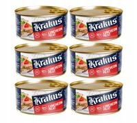 LUNCHEON MEAT KRAKUS SZYNKA KONSERWA PUSZKA 6x300g